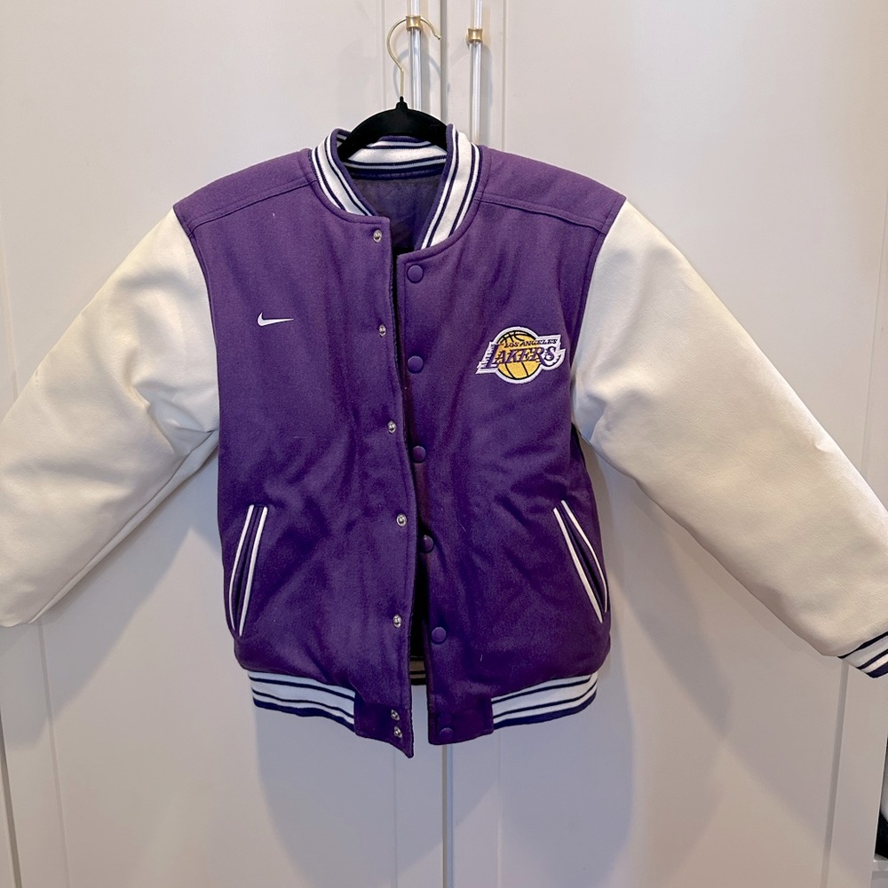 Lakers Nike Letterman Jacket